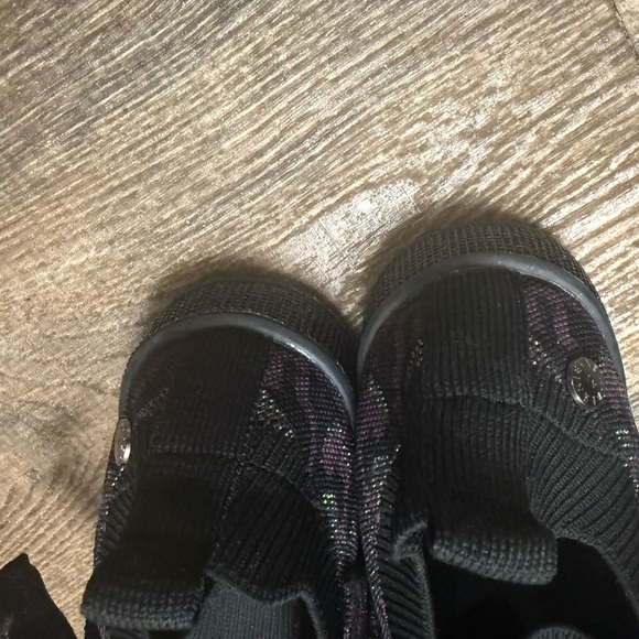 bernie mev. Size 9.5 (40) “Sparkle Serenity” Women's Purple and Black Shoes MINT - Picture 11 of 16